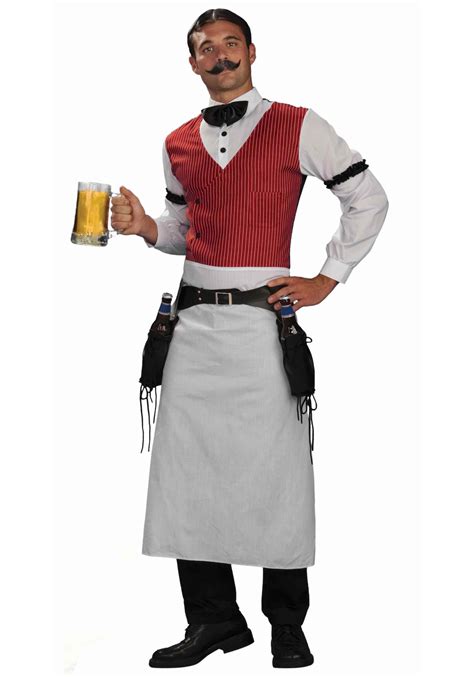 good halloween costumes for bartenders|saloon bartender costume.